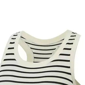 Nouveaux débardeurs de yoga pour femmes, respirants, à motif uni, avec logo personnalisable, prix abordable - Product Image 6