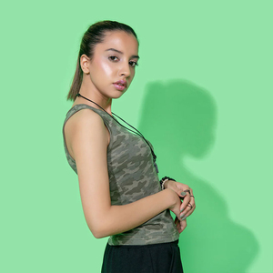 Débardeurs personnalisés 2026 pour femmes en mélange polyester-coton, séchage rapide, légers, pour l'été, avec faible MOQ - Product Image 5