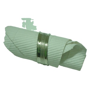 Qualité supérieure Impressionnant Magnifique Léger Laiton Or Couleur Ronds De Serviette - Product Image 1
