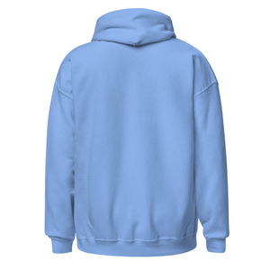 Unisex <b>Light</b> Blue Hoodie <b>Circle</b> Embroidered Graphic Pullover Fleece Sweatshirt Long Sleeve Casual Winter Apparel - Product Image 3