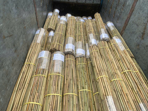 เสาไม้ไผ่แห้งธรรมชาติราคาถูกที่สุด สำหรับงานก่อสร้าง รั้วสวน การเกษตร โคมไฟสาน พัดตกแต่ง - Macy - Product Image 6