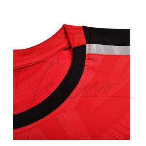 Uniforme d'arbitre de football pour hommes de qualité supérieure, manches courtes, maillot d'arbitre de football professionnel - Product Image 4