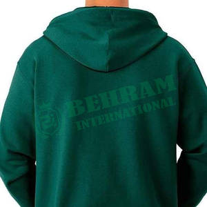 เสื้อฮู้ดซิปคุณภาพดี ยูนิเซ็กซ์ ผ้าฟลีซเฟรนช์เทอร์รี่ 350 GSM ทรงโอเวอร์ไซส์ มีกระเป๋าหน้า เสื้อฮู้ดซิปและเสื้อสเวตเชิร์ต - Product Image 6