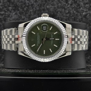 Montre-bracelet mécanique automatique de créateur pour homme, 41 mm, bracelet en acier inoxydable, cadran en verre saphir 16 mm, usage décontracté et professionnel, aiguilles - Product Image 2