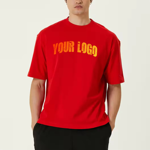 Camiseta Blanca de Cuello Redondo para Hombre, 100% Algodón, Talla Grande, Personalizable con Impresión por Transferencia de Calor, OEM, ODM, Venta al Por Mayor - Product Image 4