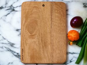 Tabla de Cortar de Madera Maciza, Forma Rectangular, Ligera, Apta para Lavavajillas, Reutilizable, Multifuncional, Tabla de Preparación para Cocina - Product Image 5