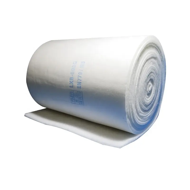 Commercio all'ingrosso G2 G3 G4 filtro aria aria ingresso media rotolo fibra sintetica pre filtro aria media