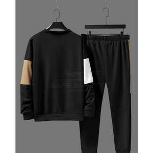 Conjuntos Deportivos con Capucha para Hombre, Transpirables, de Alta Calidad, Casuales, Lisos, para Invierno, Ropa Deportiva de Moda, Personalizables, 100% Algodón - Product Image 2