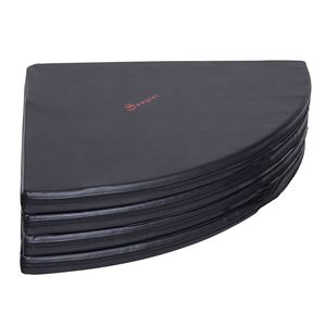 Tappetino Pieghevole Portatile per Palo da Ballo 2'L x 5'P, Leggero, Nero, Protettivo, Facile da Trasportare - Product Image 6
