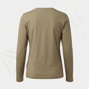 เสื้อเชิ้ตทำงานผู้หญิงมาใหม่ แฟชั่นฤดูใบไม้ผลิและฤดูใบไม้ร่วง ลายพิมพ์ทันสมัย สไตล์ลำลอง ชุดเดรสผู้หญิง ผ้าซาตินปักเลื่อม น้ำหนัก 240 กรัม ผ้าฝ้าย 100% - Product Image 2