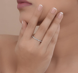 แหวนหมั้นเพชรทรงกลมเจียระไนแบบวินเทจ เงินแท้ 925 ได้รับการรับรองจาก IGI เหมาะสำหรับเป็นของขวัญแต่งงานและวันครบรอบ - Product Image 6