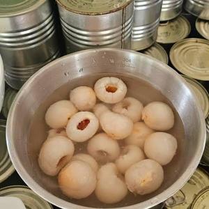 Lichi Enlatado al Mejor Precio al por Mayor, Lichi Pelado Sin Semillas de Alta Calidad en Almíbar para Tiendas de Té con Leche - Product Image 5