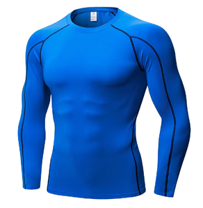 Custom Logo Breathable Compression Rash Guard Long Sport Style Fitness MMA Shirt Portable Sublimated Design Newest OEM Service - Product Image 6