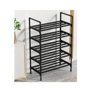 Zapatero Metálico Compacto para Espacios Pequeños, Armario, Entrada y Almacenamiento en Apartamentos, Soporte Duradero de Múltiples Niveles - Product Image 1