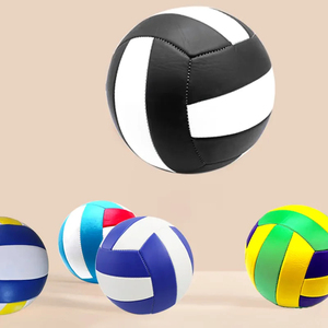Ballon de volley-ball personnalisé avec logo OEM, fabricant de marque privée, ballon de match, impression de marque personnalisée, ballon de volley-ball doux au toucher, ballon laminé - Product Image 5