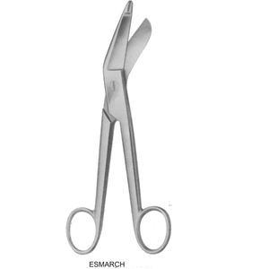 Dispositivos Médicos Profesionales, Instrumentos Ortopédicos para Aplicación de Vendas, Tijeras para Vendas Reutilizables Manuales de Acero Inoxidable - Product Image 6