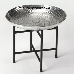 Custom Designed Gold Coffee <b>Table</b> Glass Top Unique Modern Indoor <b>Decorative</b> Aluminum Metal <b>Table</b> Unique Handicraft Style - Product Image 6