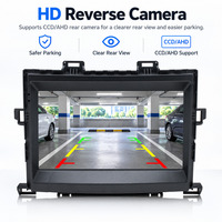 Lecteur vidéo de voiture Android, navigation vidéo de voiture, lecteur DVD AUTO CarPlay pour Toyota Alphard 2008-2014, lecteur multimédia