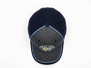 Gorras de Béisbol Deportivas Personalizadas Melange de 6 Paneles con Logotipo Bordado, Ribete y Velcro, Fabricante OEM ODM Injae Vina - Product Image 4