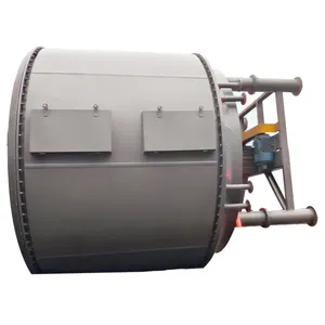 Chemical Stainless Steel Disc Dryer Agricultural Ammonium Sulfate Dryer Water Absorbent Resin Disc Continuous Dryer