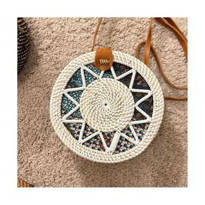 AVAILABLE Eco-Friendly Premium Fashionable Rattan <b>Handbag</b> Best Selling High Quality Sustainable Fashion Woven <b>Summer</b> Beach Tote - Product Image 1