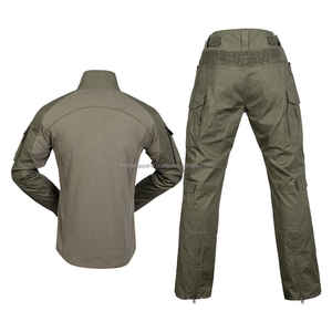 ชุดเครื่องแบบทหารรักษาความปลอดภัยสำหรับผู้ชายเสื้อและกางเกงขายาวลายพรางสำหรับฝึกซ้อมกลางแจ้งฤดูร้อน - Product Image 2