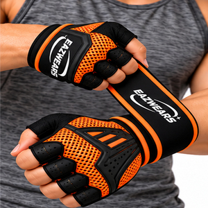 Guantes de Levantamiento de Pesas Personalizados, Guantes de Gimnasio para Entrenamiento, Fabricante y Proveedor OEM ODM, Soporte para Manos y Agarre para Entrenamiento Físico - Product Image 2