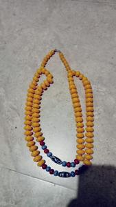 สร้อยคอเรซิ่นทรงเรขาคณิตสไตล์วินเทจสุดหรู ดีไซน์หลากสี เครื่องประดับแฟชั่นสำหรับทุกเพศ เหมาะสำหรับงานปาร์ตี้ ไอเดียของขวัญสุดเก๋ไม่ซ้ำใคร - Product Image 5