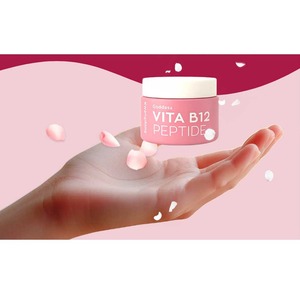 Baume Crème Hydratant Visage [Kwangdong Goddess] au CICA, Collagène, PDRN, Madecassoside, Vitamine C, Glutathion, B12 et Peptides - Product Image 2