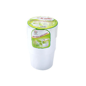Contenedor de comida de cocina de plástico ecológico ligero reutilizable de 960ml seguro para el hogar comidas en movimiento diseño apilable funcional - Product Image 1
