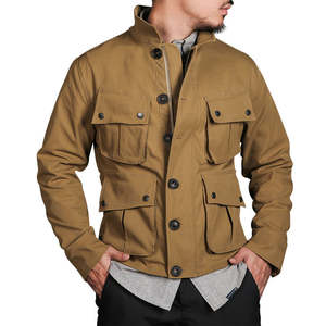 Chaqueta de Motociclista con Cuello Alto de Emerson Gear Manufacturer, Chaqueta Bomber Informal de Moda para Exteriores con Estilo TCU - Product Image 1