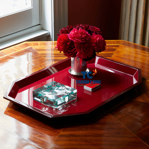 ถาดแล็กเกอร์ย้อมสีทำมือถาดตกแต่งแล็คเกอร์จากผู้จำหน่ายในเวียดนาม - Product Image 1