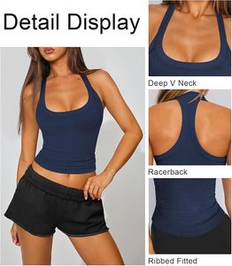 Débardeur Athlétique Sans Manches pour Femme, Extensible dans les Quatre Sens, Léger, pour Gym, Course, Fitness, Yoga, Entraînement, Vêtement de Sport avec Design Personnalisé - Product Image 3