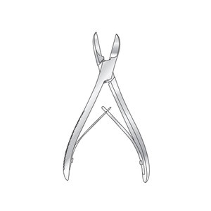 Pince à os articulée Liston pour la coupe des os, manuelle, en acier inoxydable, instrument chirurgical orthopédique robuste, réutilisable, fabriquée au Pakistan - Product Image 1