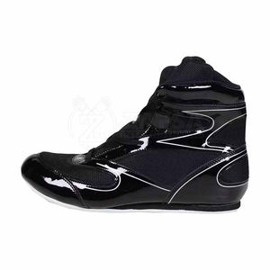 Dernière collection de chaussures de boxe professionnelles, très demandées, couleur unie, en vente, chaussures de boxe de haute qualité avec le meilleur service OEM. - Product Image 3