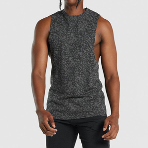Nouveau débardeur de sport pour homme DIGGA CREATIONS, qualité supérieure, col rond, sans manches, 100% coton, séchage rapide, respirant, vêtements de sport - Product Image 1