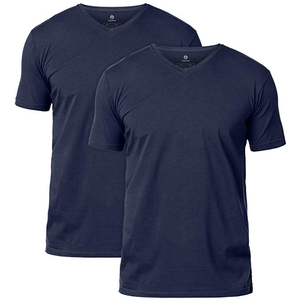 Camiseta de Hombre con Logotipo Personalizado, Talla Estadounidense, 95% Algodón, 5% Elastano, 180g, Estampado Liso, Talla Grande, Camiseta Gráfica, Camisetas Extra Grandes para Hombre - Product Image 3