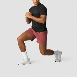 High Quality 100% Polyester Quick Dry 4-Way Stretch 2-in-1 Workout Active Training Running Gym Liner Shorts For Men - Product Image 5