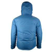 Parka d'hiver unisexe en tissu enduit -Tex ODM, design uni, capuche, fermeture éclair, durable, portable, pour activités de plein air