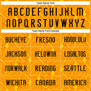 Nuevo Diseño Personalizado de Uniforme de Voleibol con Sublimación Geométrica en Naranja, Negro y Amarillo, Jersey de Secado Rápido y Transpirable, Conjunto de Equipación - Product Image 4