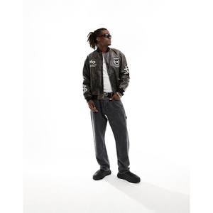 High Quality Letterman Varsity <b>Jackets</b> Wool Body Genuine <b>Leather</b> Sleeves <b>Winter</b> Wear Smart and Stylish Men's <b>Jacket</b> - Product Image 1