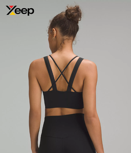 Sujetador Deportivo de Yoga para Mujer XEEP de Alta Calidad XC-SB-107, Diseño Sólido y Simple, Transpirable, con Tirantes Ajustables y Almohadillas Extraíbles, Alto Soporte - Product Image 2