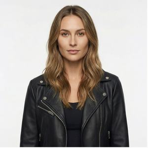 2025 dernière conception en cuir brodé veste pour femmes conception florale veste pour filles dames personnalisé veste en cuir - Product Image 1