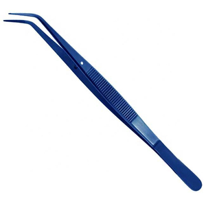 Pinzas de Cocina Profesionales de Acero Inoxidable, Duraderas, de Alta Calidad, con Punta Curva para Servir y Presentar - Product Image 1