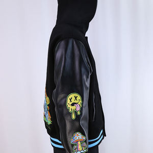 <b>Mens</b> <b>Bomber</b> <b>Varsity</b> <b>Jacket</b> Custom Embroidery Letterman <b>Jacket</b> Streetwear Oversized Winter <b>Jacket</b> - Product Image 3