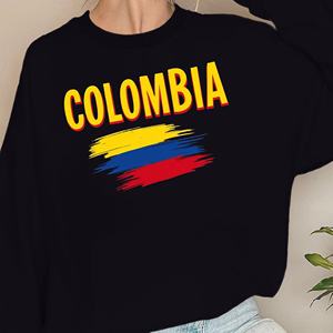 COLOMBIE avec drapeau sweats femme - Product Image 1