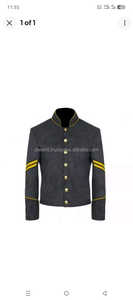 Chaqueta de Uniforme de Alta Calidad OEM, 100% Lana, Reproducción de la Más Alta Calidad, Chaqueta de Lana Azul Marino para Hombre, Estilo Militar Americano - Product Image 3