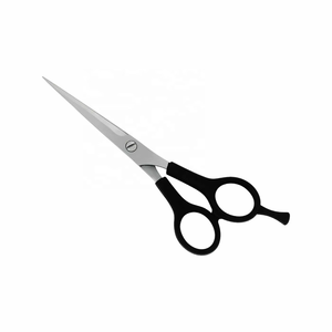 Ciseaux de barbier de haute qualité à prix d'usine pour hommes et femmes, ciseaux à cheveux avec poignée en plastique, ciseaux de coiffure pour salon - Product Image 1