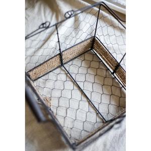 Panier de rangement en métal robuste grande capacité pour cuisine et garde-manger - Product Image 1