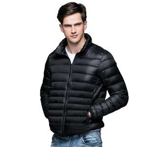 Veste matelassée style doudoune pour homme 2026, manteau épais coupe-vent, parka thermique chaude, fournisseur en gros OEM, tissu léger, prix bas - Product Image 1
